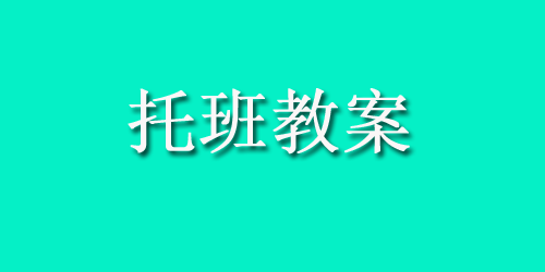 幼儿园托班社会教案：妈妈上班我不哭