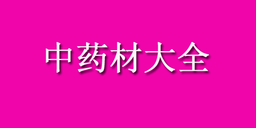 中药材大全药材认识：京万红痔